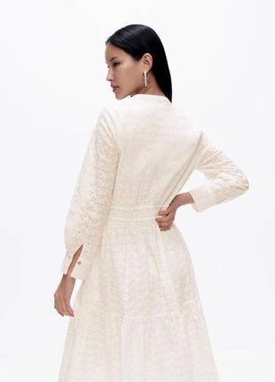 Zara платье с вышивкой, xs, s, m4 фото
