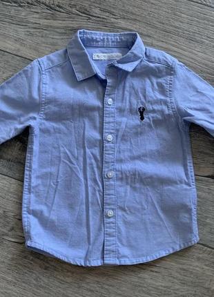 Рубашка від next для хлопчика 12-18 міс
