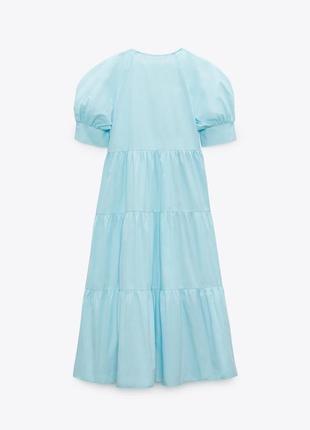 Zara сукня з попліну , xs/s6 фото