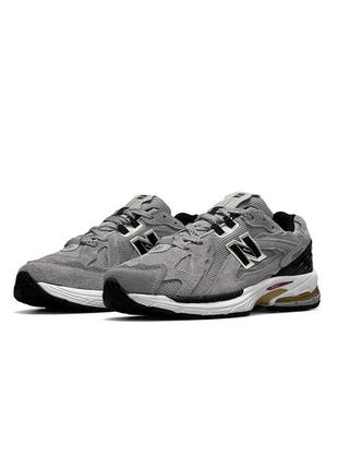 Чоловічі кросівки new balance сірі з золотим 1906d protection gray black gold8 фото