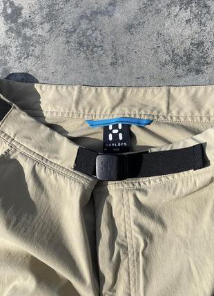 Чоловічі трекінгові повсядкенні карго штани на утяжках haglofs gore tex outdoor climatic8 фото