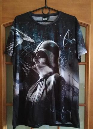 Мужская футболка star wars darth vader (l-xl) оригинал очнь редкая модель