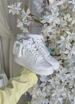 Кросівки prada x adidas forum low re-nylon 🔥🔥🔥8 фото