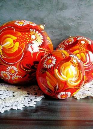 Новогодняя елочная игрушка, шар