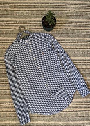 Polo ralph lauren оригинальная мужская рубашка1 фото