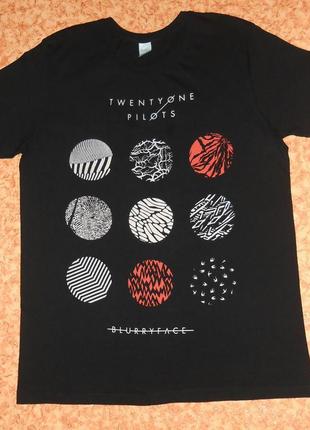 Футболка twenty one pilots/blurryface/мерч3 фото