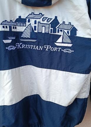 Спортивная кофта rene derhy vintage kristian port винтаж3 фото