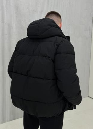 Куртка весняна демисезонна чоловіча чорна, преміум якість2 фото