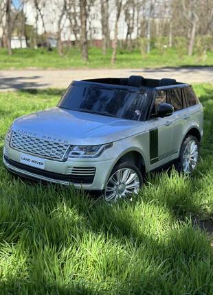 Электромашина детская land rover 2х местный, улучшенная комплектация3 фото