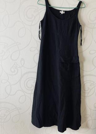Коттоновый сарафан платье