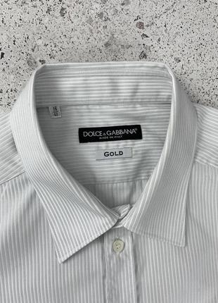 Dolce & gabbana gold shirt men’s чоловіча сорочка оригінал5 фото