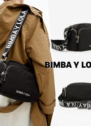 Bimba y lola сумка bag чорна1 фото