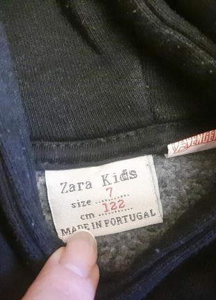 Худи кофта zara "капитан америка"3 фото