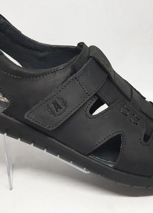 40-48рр!!! чоловічі сандалі чорного кольору харківської фабрики ancord2 фото
