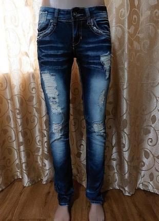 💙💙💙стильные рванные женский джинсы super luscious regs💙💙💙2 фото