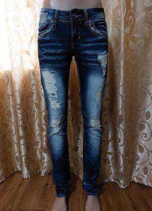 💙💙💙стильные рванные женский джинсы super luscious regs💙💙💙3 фото