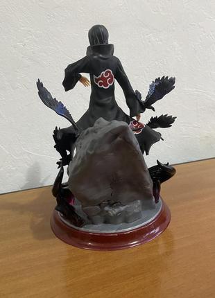 Фігурка ітачі учіха аніме наруто в плащі акацукі статуетка uchiha itachi