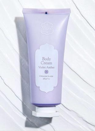 Крем для тела laline violet amber body cream