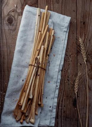 Грісіні зі льоном та кунжутом  170 г.1 фото