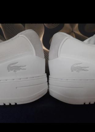 Кроссовки мужские оригинал 45 кожаные lacoste nike puma new ricci prada fendi6 фото