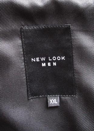 New look (xxl) шерстяное пальто мужское5 фото