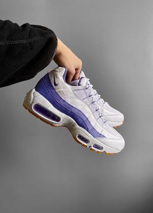 Nike air max 9548 purple мужские кроссовки качество высокое8 фото