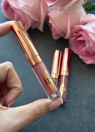 Charlotte tilbury - блиск для губ pillow talk lip lustre lip gloss.3 фото