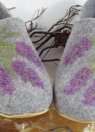 Тапочки валяные комнатные тапочки тапочки домашние валяные тапки tапки валяные капці...