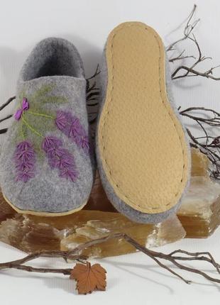 Тапочки валяные комнатные тапочки тапочки домашние валяные тапки tапки валяные капці...