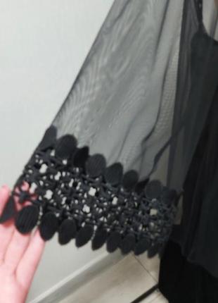 Плаття чорне  великого розміру3 фото