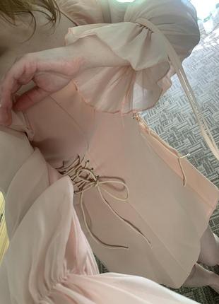 Плаття з шнурівкою на талії xs4 фото