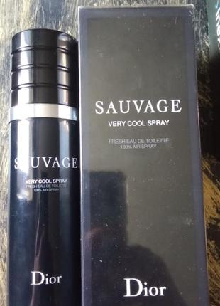 Christian dior dior sauvage very cool туалетная вода 100 мл1 фото