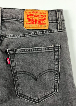 Чоловічі джинси 512 slim levis6 фото