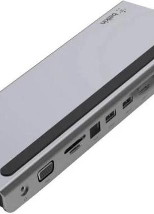 Usb-c хаб belkin 11 in 1 (inc004btsgy)