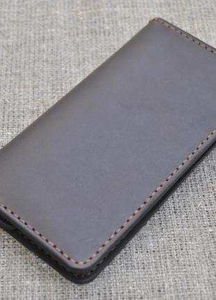 Шикарное портмоне из натуральной кожи k07-4504 фото