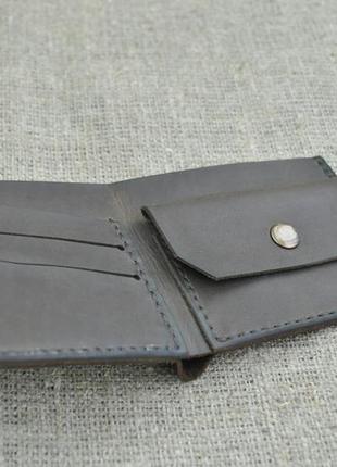 Невеликий шкіряний гаманець k30-4502 фото