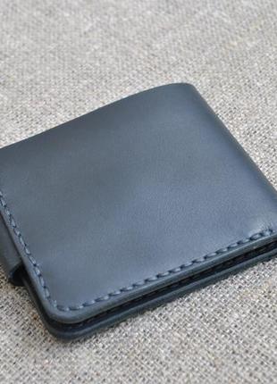 Кишеньковий гаманець з натуральної шкіри k29-04 фото