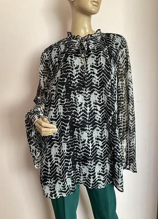 Принтова блузка - оверсайз/54/bpc collection