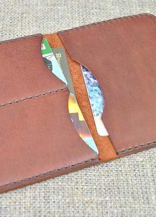 Чехол для автодокументов из натуральной кожи d11-210