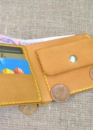 Компактний гаманець з натуральної шкіри k29-180