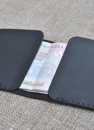 Маленький кошелек для кармана из кожи k79-01 фото