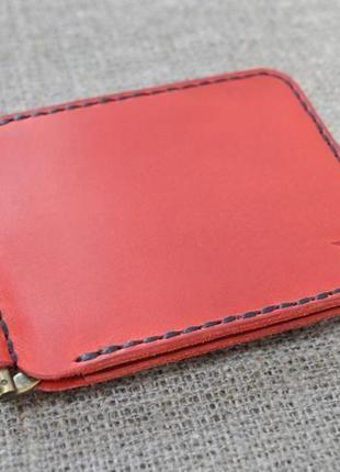 Кошелек с прижимным механизмом и монетницей z05-580+black