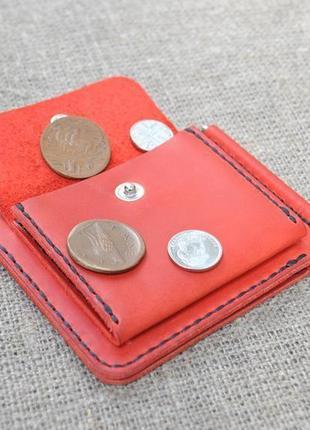 Кошелек с прижимным механизмом и монетницей z05-580+black