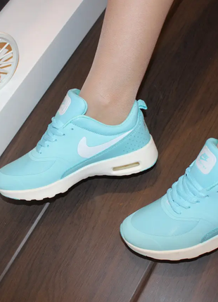 Кроссовки женские мятного цвета т1243