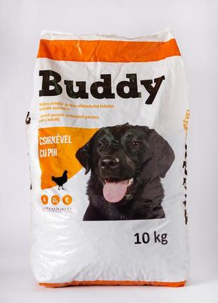 Сухой корм для собак buddy 10 кг курица