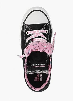 Кеды мокасины converse original hello kitty2 фото