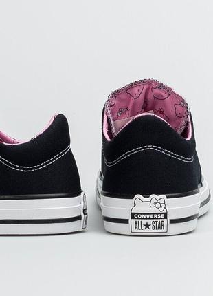 Кеды мокасины converse original hello kitty3 фото