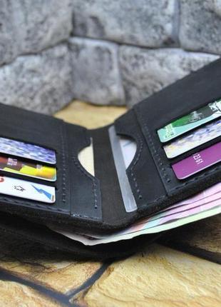 Вертикальний шкіряний гаманець k62-0+4501 фото
