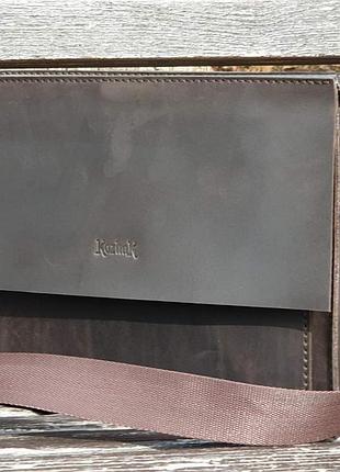 Кожаная сумка для блокнота формат а5 s05-450