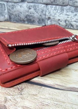 Місткий гаманець з натуральної шкіри k101-580